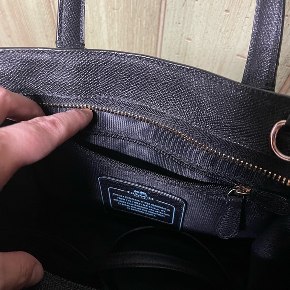 Blue leopard coach purse - Picture 3 of 3